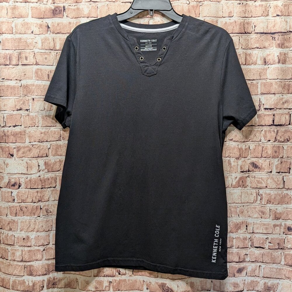 🧨🧨Kenneth Cole New York T-shirt Black Size Medium